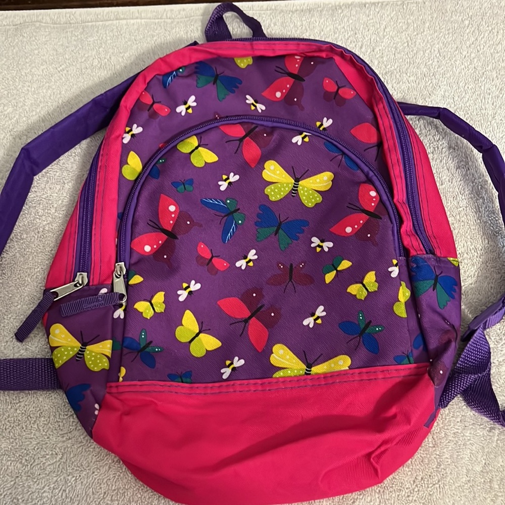 Bright Colored Butterfly Backpack - image 3